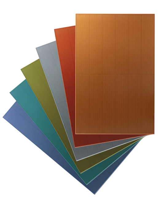 aesthetic solar panels for buildings